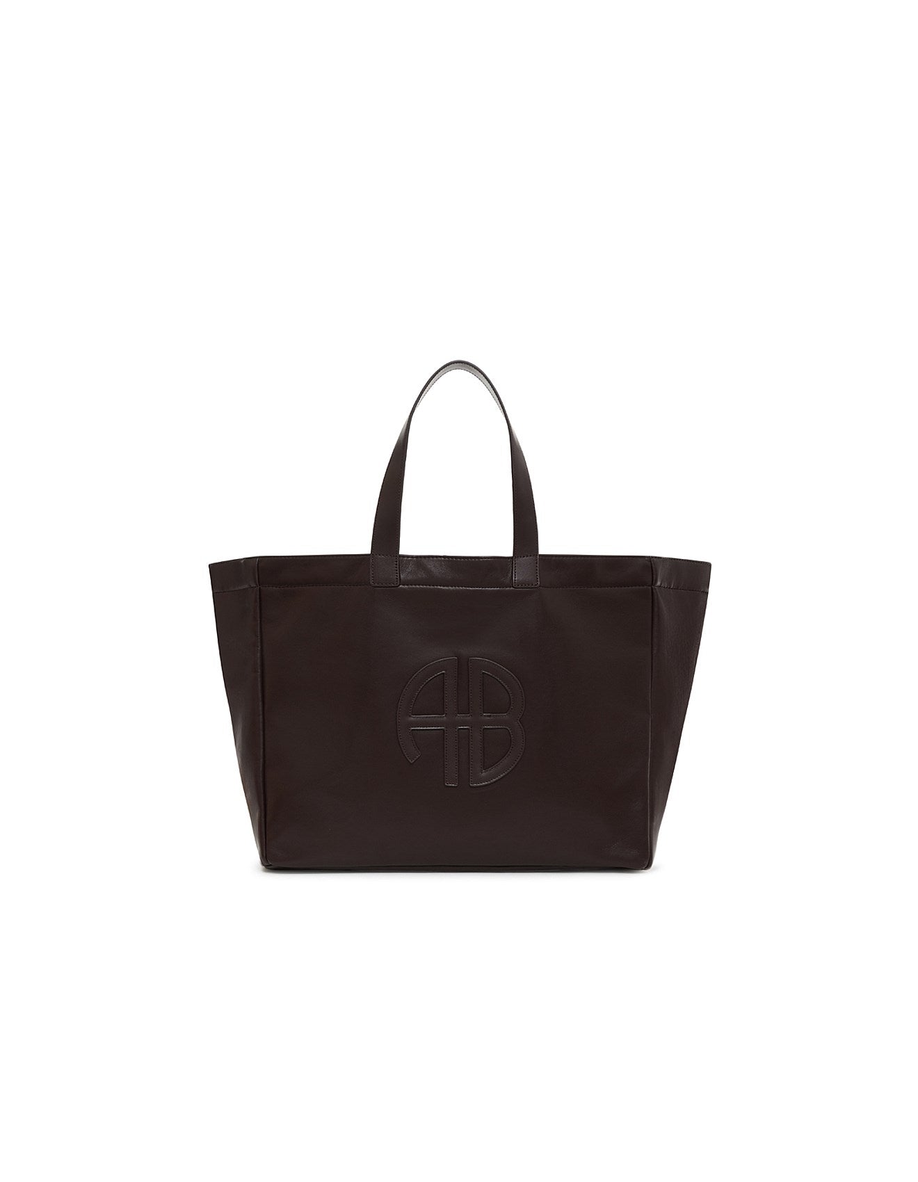 Large Rio Tote in Dark Brown ANINE BING