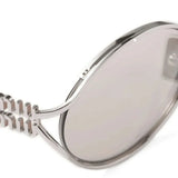 Logo Metal Oval Sunglasses by Miu Miu Miu Miu
