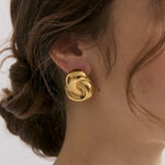 Pleated Knot Earring Anna Rossi