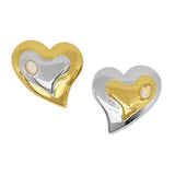 Morgan Earrings in Mixed Metal Mountain and Moon