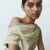 Blane Layered Mini Dress in Pistachio One of Others