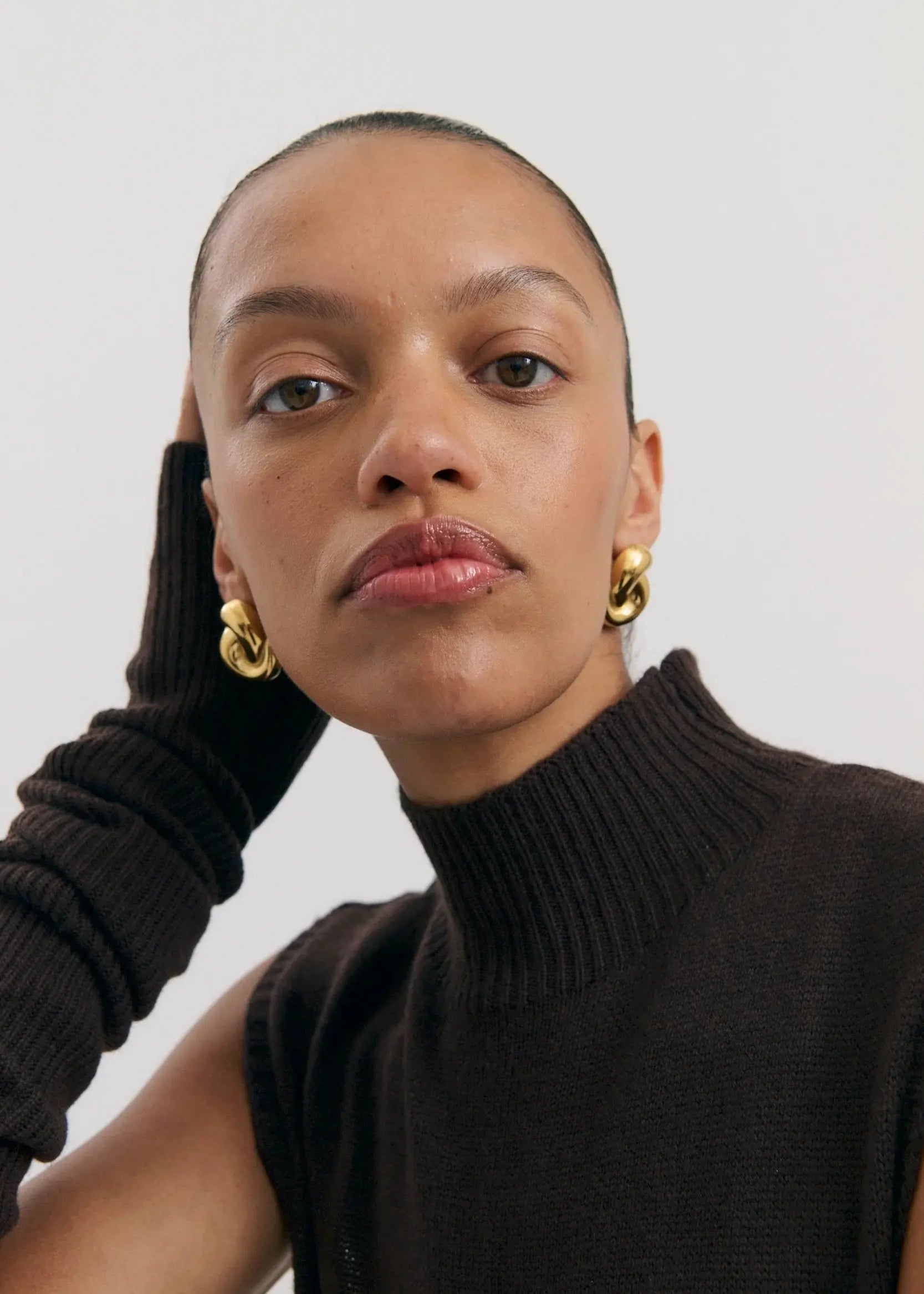 Pleated Knot Earring Anna Rossi