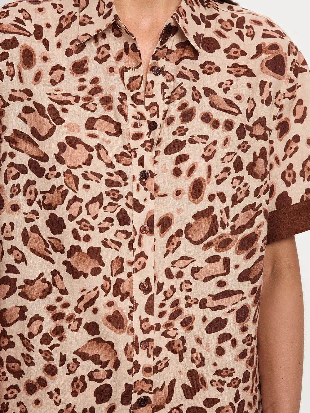 Paris Shirt in Leopard Kivari