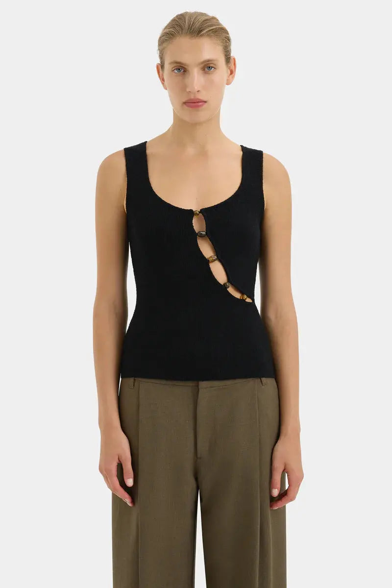 SIR Chiara Beaded Tank Sir.