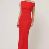 Inaya Gown in Cherry Red Effie Kats