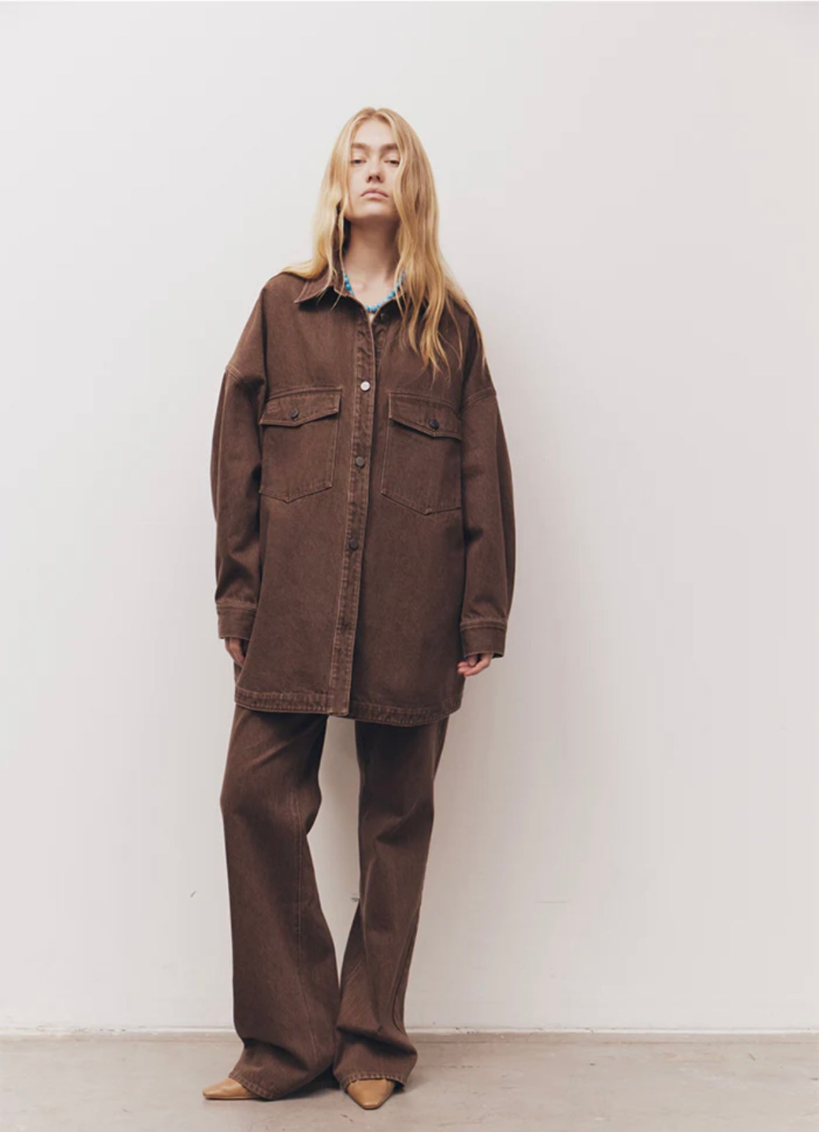Brown jacket from blanca at clothlifestyle boutique