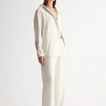 Edra Long Sleeve Shirt in Ecru Elka Collective