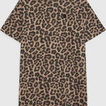 Beth Mini Dress in Leopard Anine Bing
