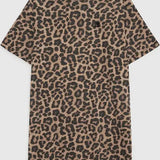 Beth Mini Dress in Leopard Anine Bing