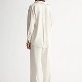 Edra Long Sleeve Shirt in Ecru Elka Collective