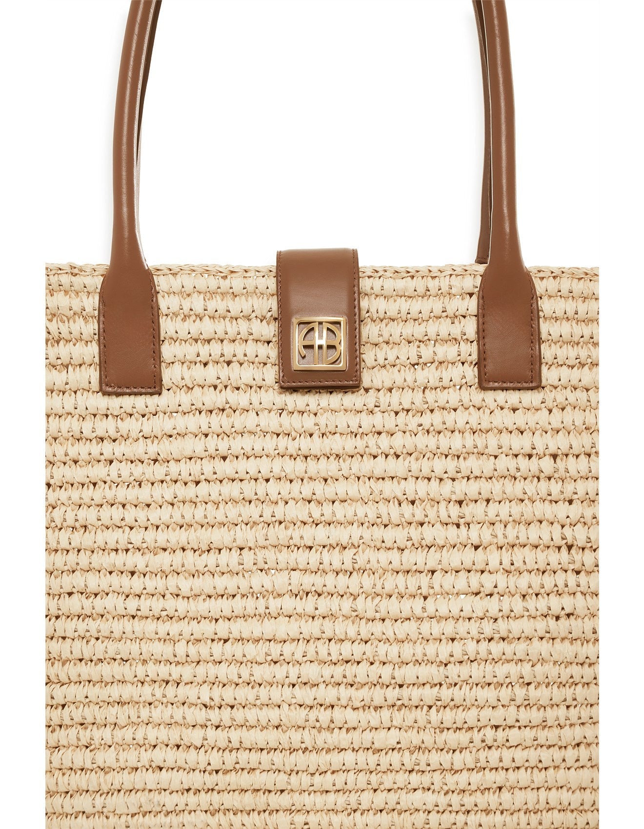 Lou Monogram Tote Bag ANINE BING