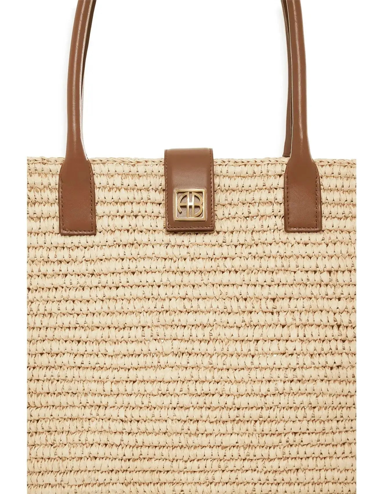 Lou Monogram Tote Bag ANINE BING