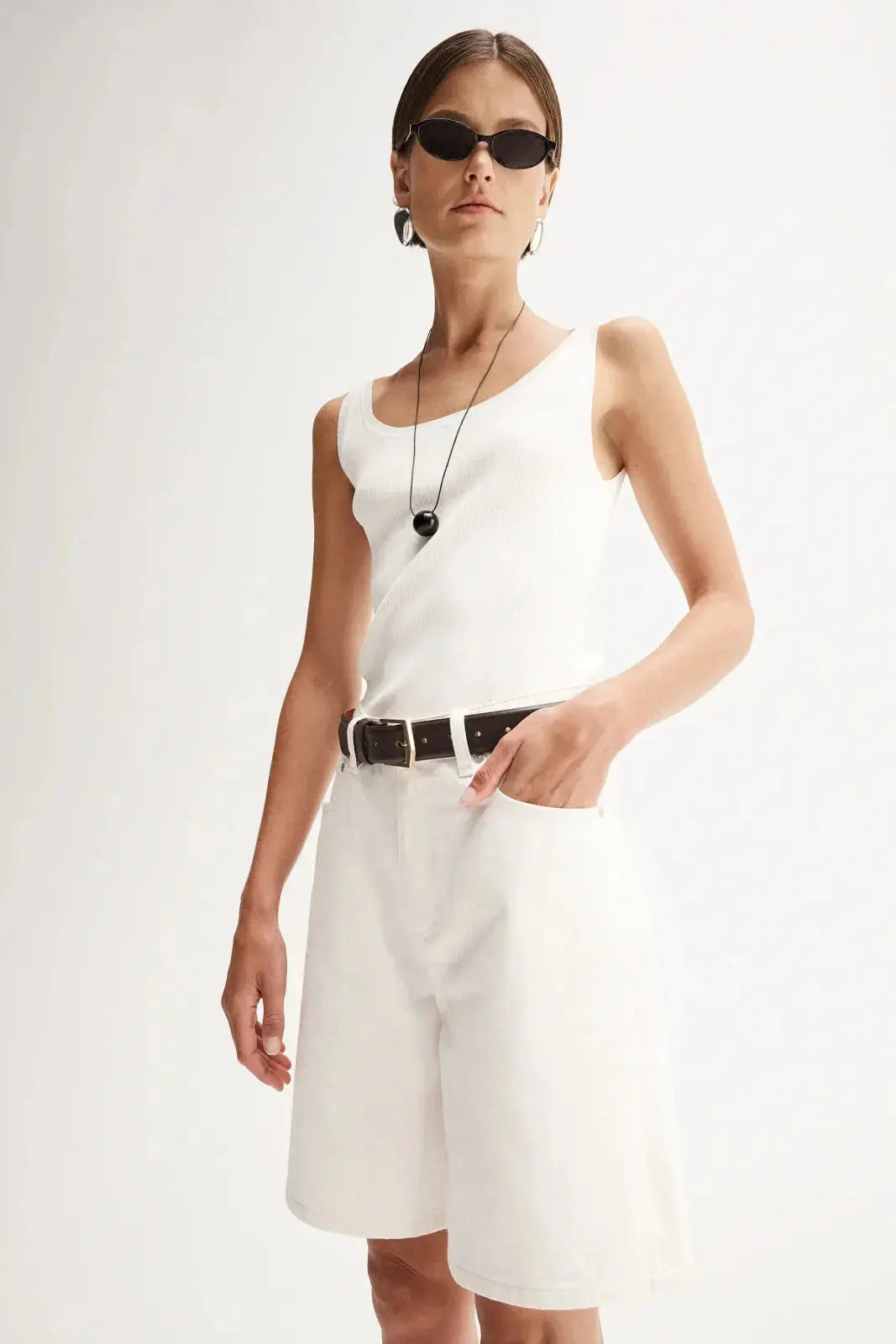 Odin Short in Ivory Elka Collective
