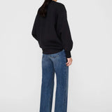Alto Sweatshirt Framed Monogram Black Anine Bing