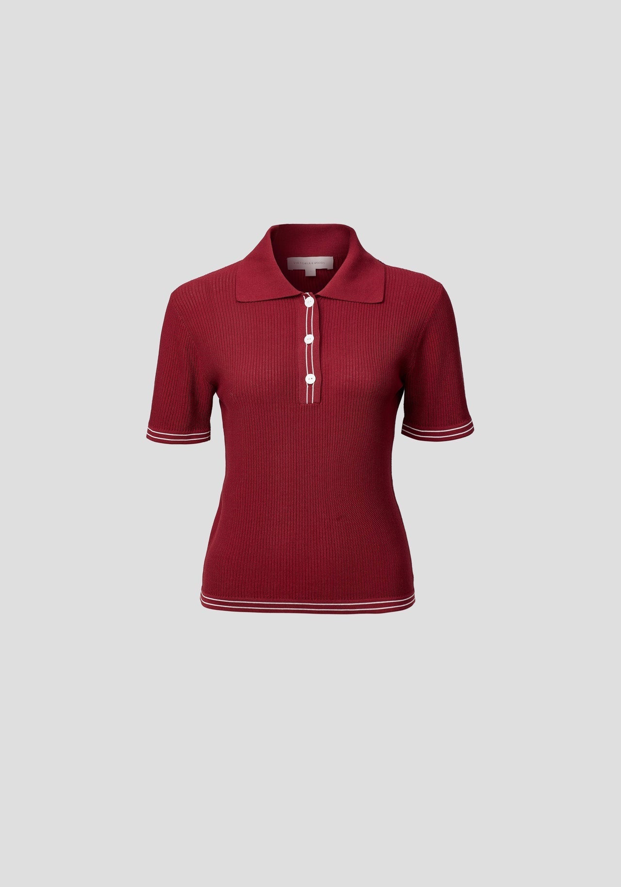 Masquerade Polo in Red Viktoria + Woods