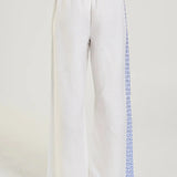 Wide Leg Pant in White Summi Summi