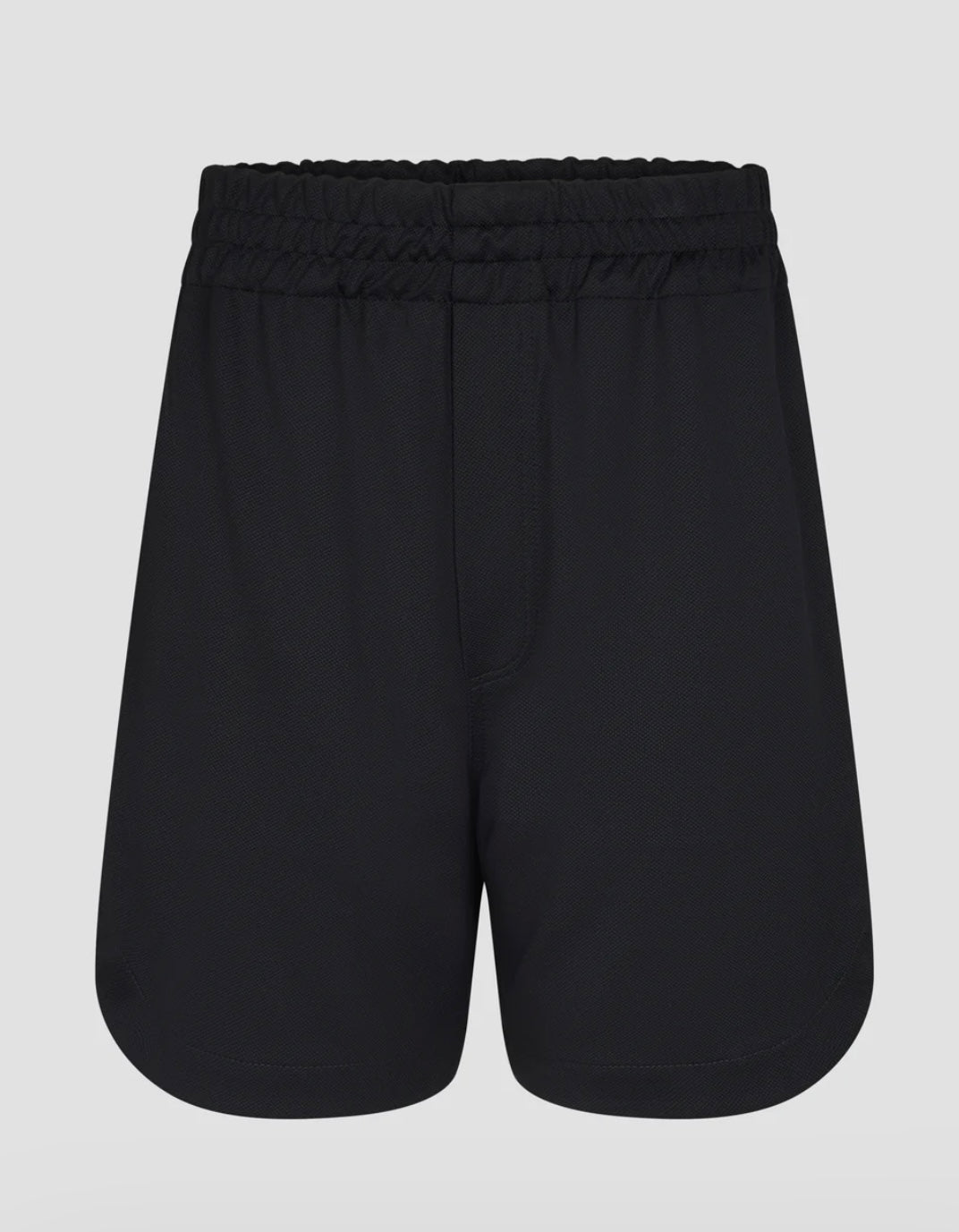 Pique Basketball Short in Black and Lemon BASSIKE