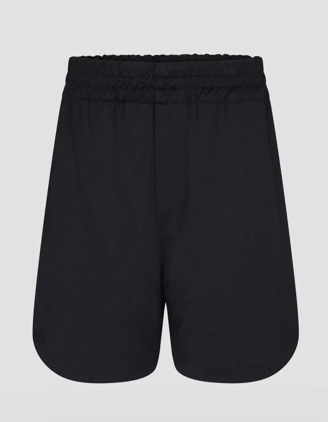 Pique Basketball Short in Black and Lemon BASSIKE