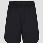 Pique Basketball Short in Black and Lemon BASSIKE