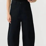 Cotton Twill Barrel Leg Pant Bassike