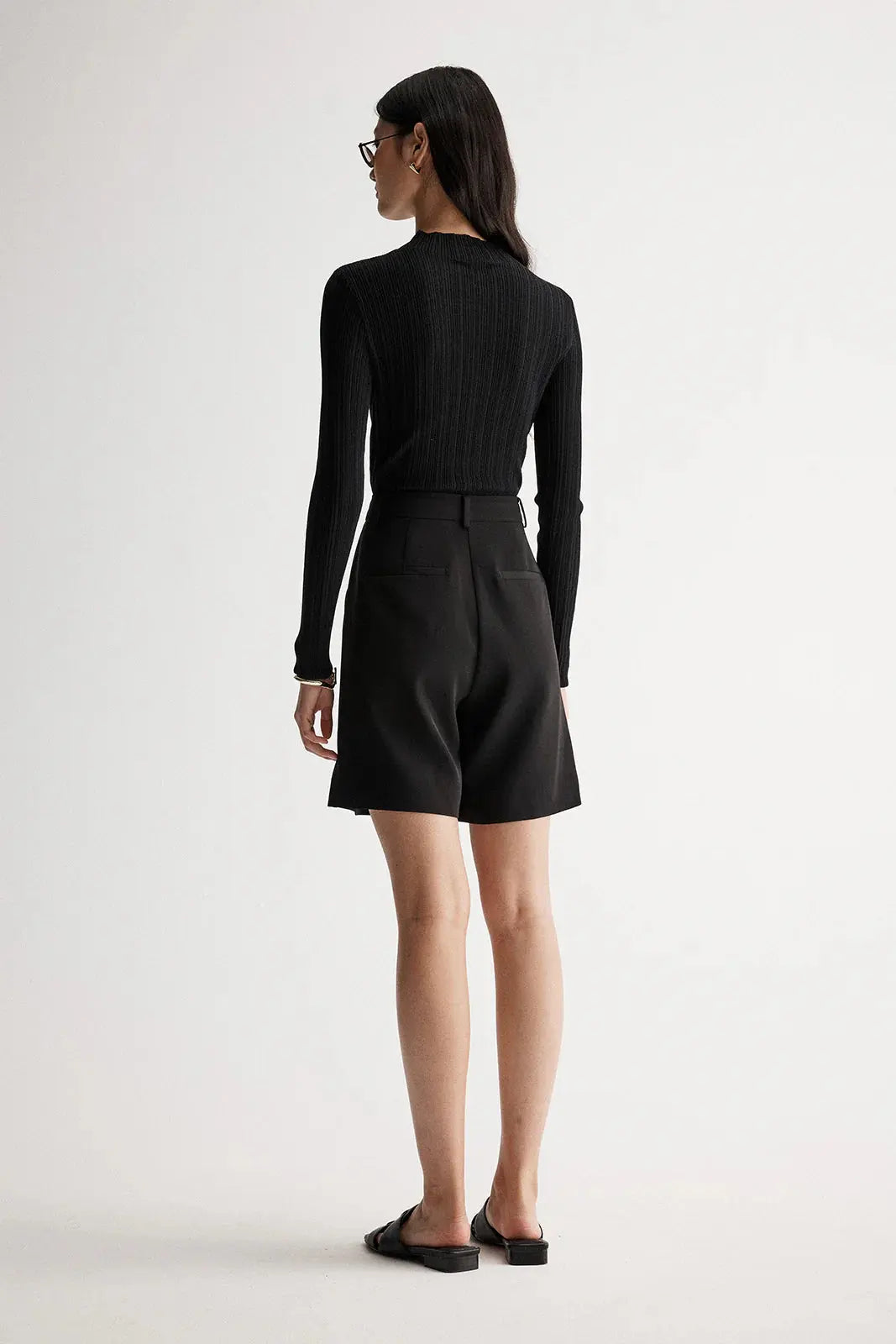 Luella Knit Top in Black Elka Collective