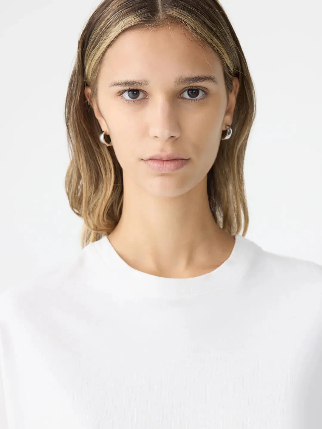Boxy crew neck s/s t.shirt Bassike