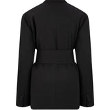 Bea Belted Blazer in Black One of Others