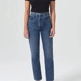 90’s Pinch Waist High Rise Straight in Range AGOLDE