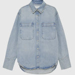 washed blue denim shirt clothlifestyleboutique