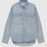 washed blue denim shirt clothlifestyleboutique