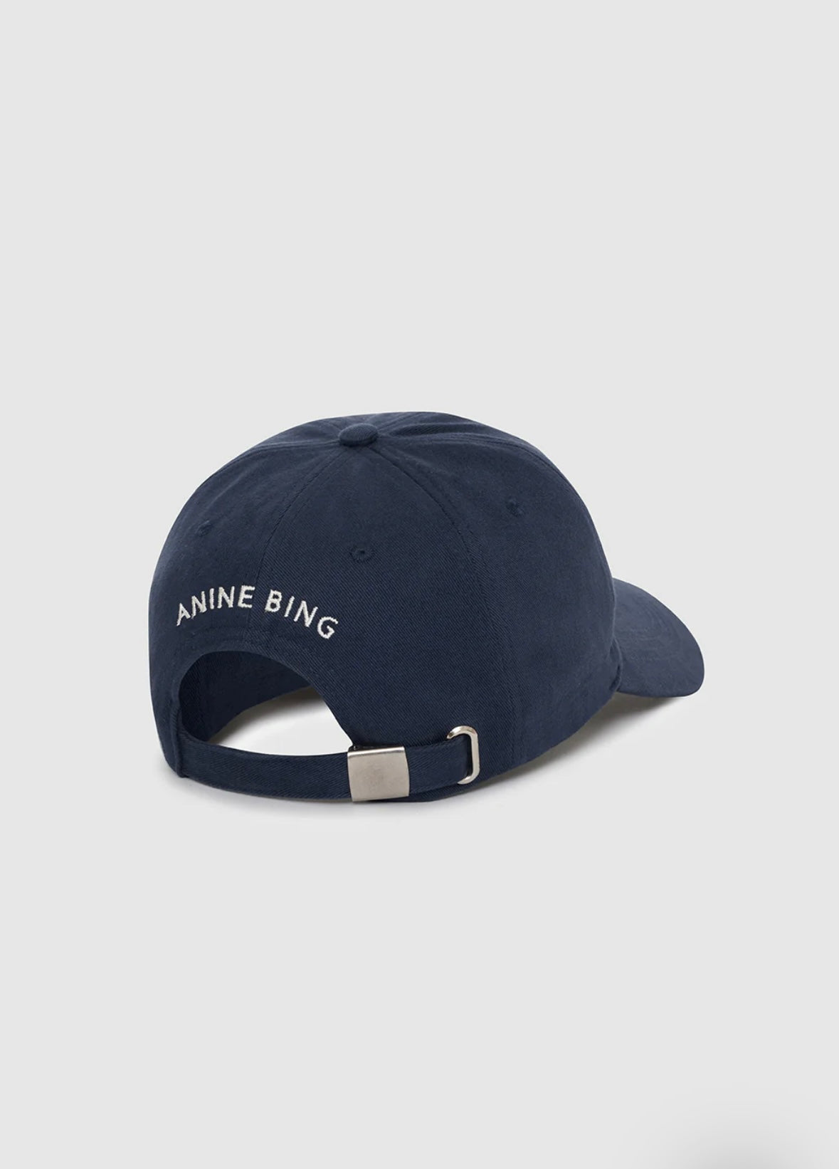 Jeremy Baseball Cap in Washed Navy Anine Bing