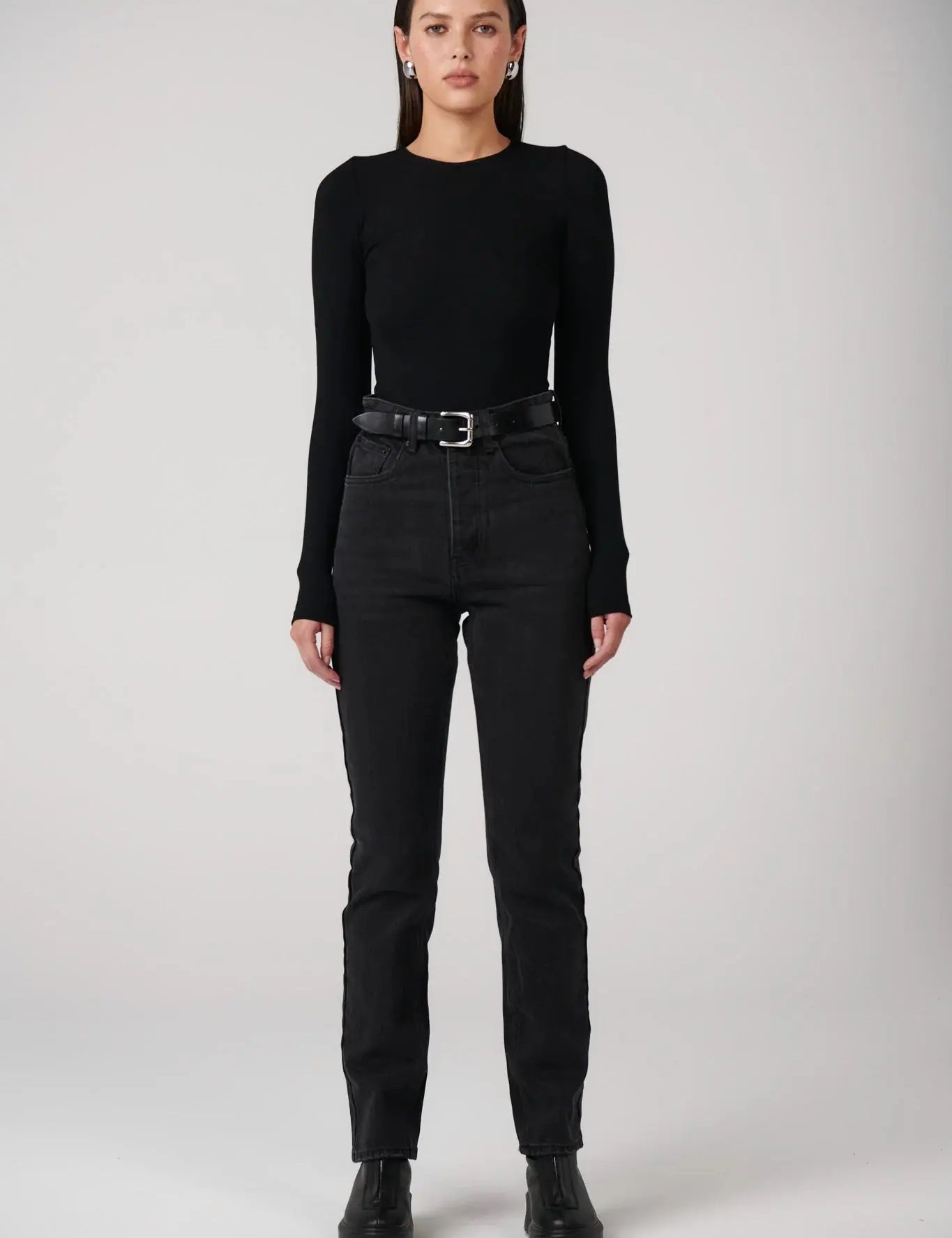 Elise Bodysuit in Black