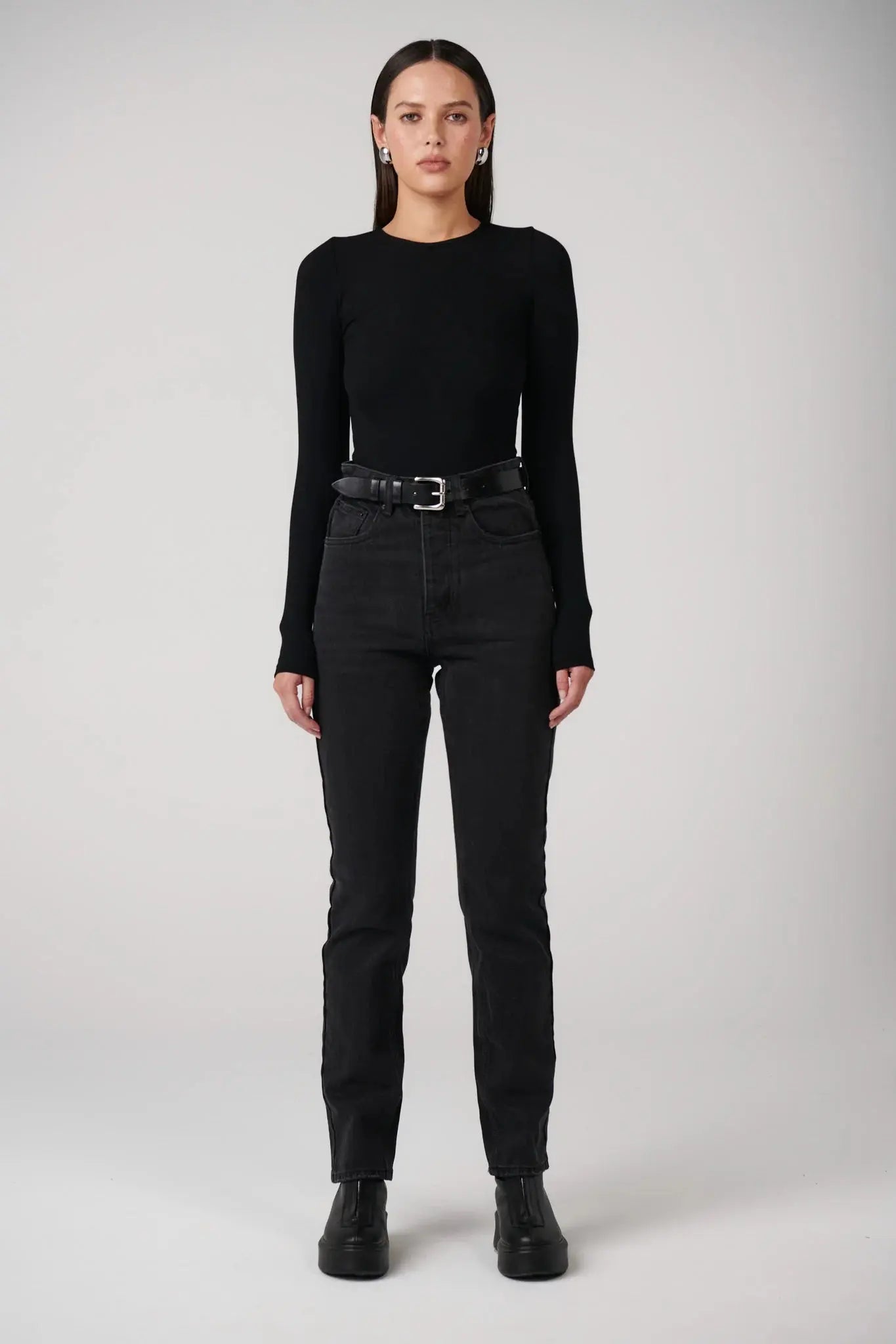 Elise Bodysuit in Black