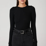 Elise Bodysuit in Black
