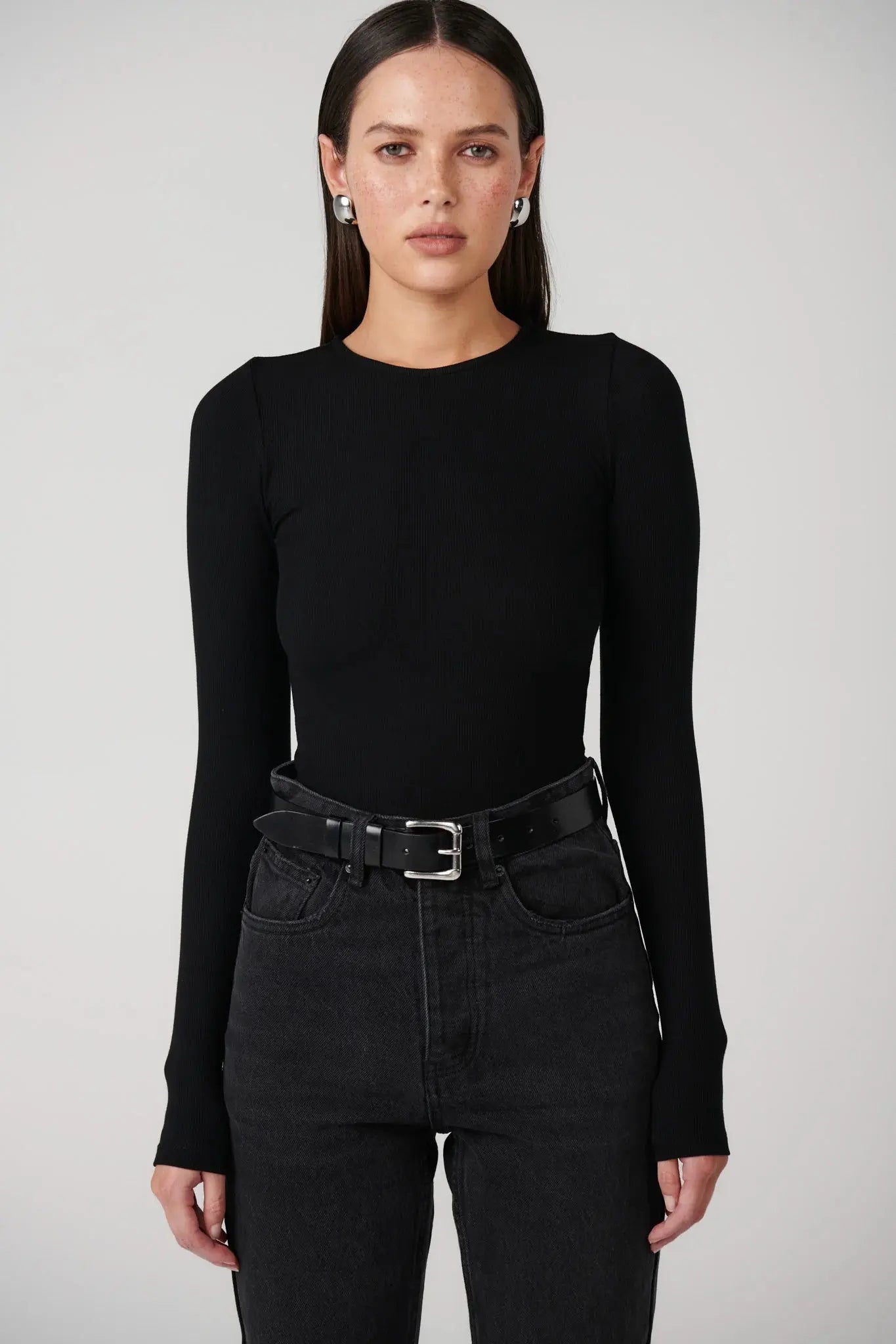 Elise Bodysuit in Black