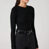 Elise Bodysuit in Black