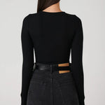 Elise Bodysuit in Black