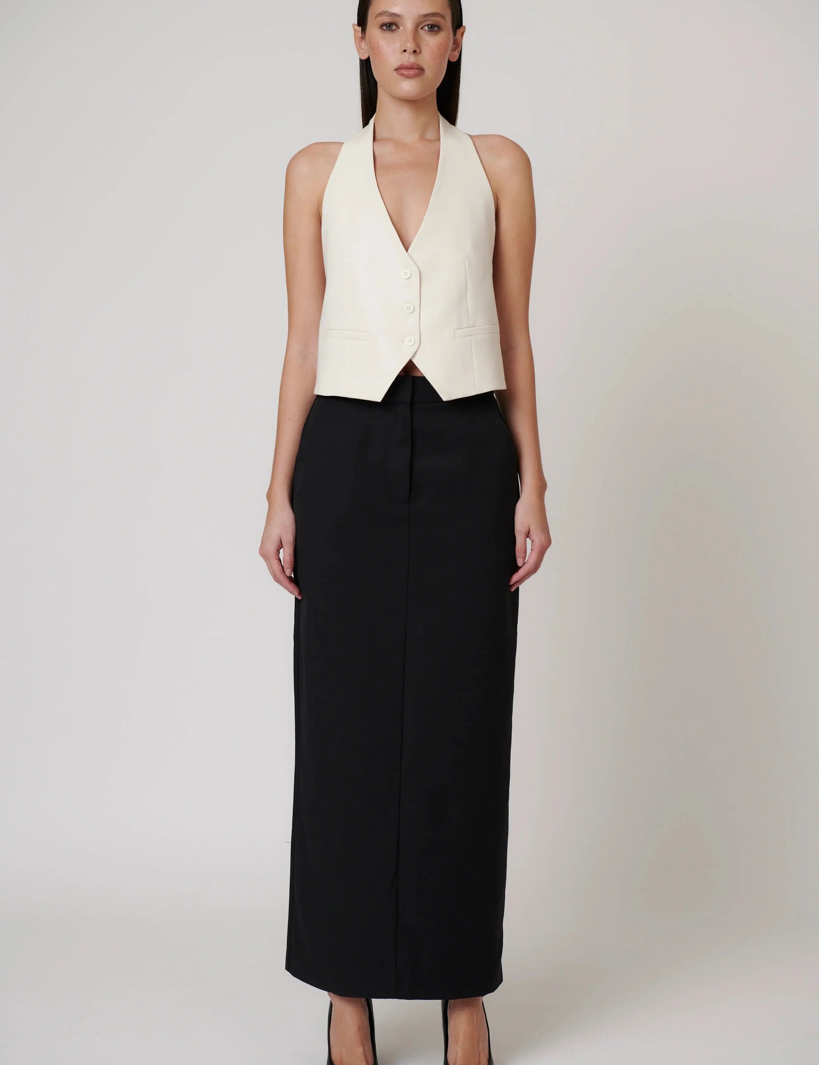 Phoenix Maxi Skirt in Black