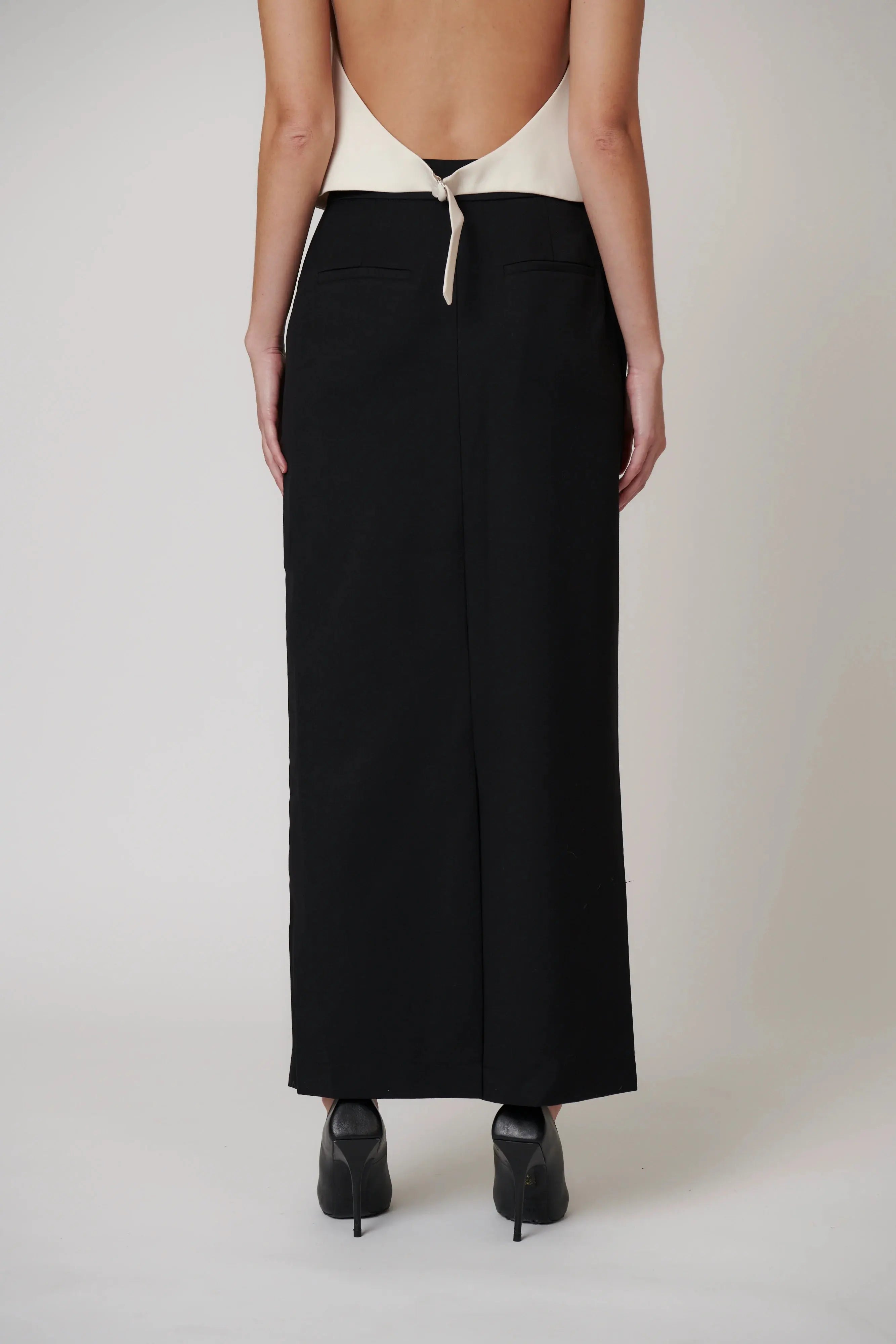 Phoenix Maxi Skirt in Black