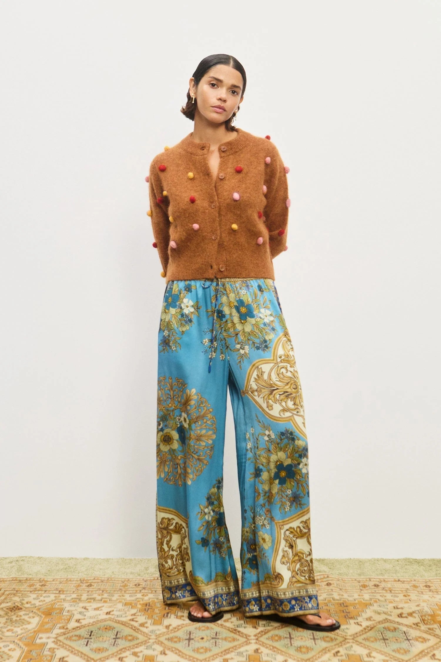 Cassie Silk Pant Alemais