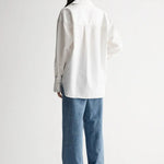 Carter Shirt in White Elka Collective