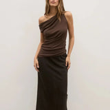 Monet Knit Top in Coffee