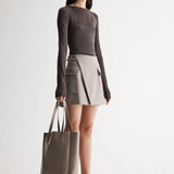 Linden Skirt in Granite Elka Collective