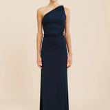 sasha one shoulder top royal blue posse