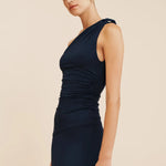 mason skirt royal blue posse close