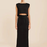 Emma Pencil Skirt in Black