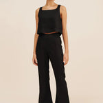Tia Trouser in Black Posse