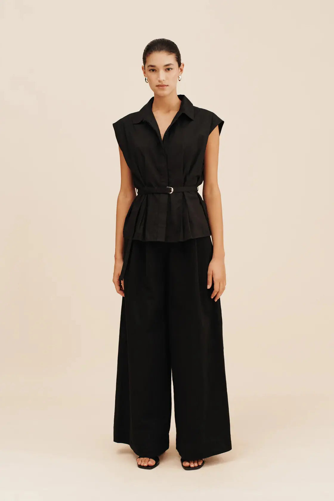 Wesley Trouser in Black Posse