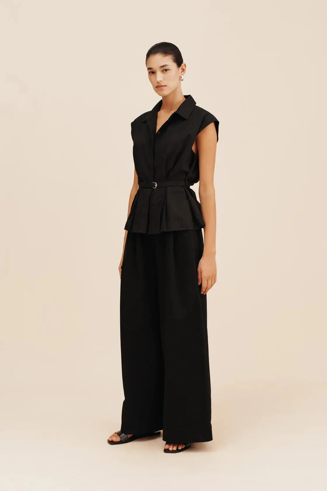 Wesley Trouser in Black Posse