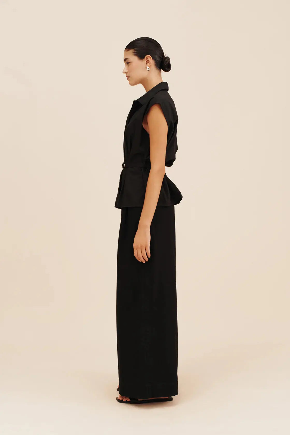Wesley Trouser in Black Posse